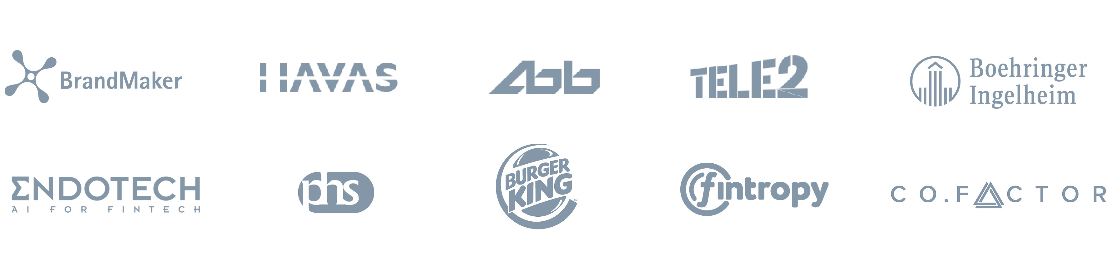 Logos Havas, AK Bars Bank, Tele2